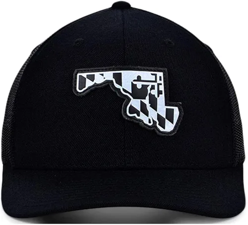 Vista 2 de Local Crowns Gorra con parche del estado de Maryland