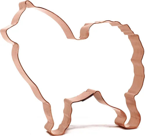 Vista 3 de Cortador de galletas Chow Chow de 4 pulgadas, hecho a mano en los Estados Unidos