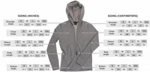 Vista 6 de Citizen Cashmere Zip Up Hoodie for Women - 100% Cashmere Hand-Knitted Ladies Slim Fit Cut Hoody with Long Sleeves Metal Zip