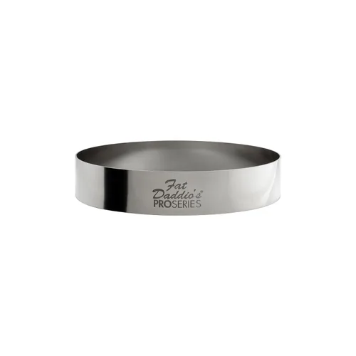 Vista 34 de Fat Daddio's Anillo redondo de acero inoxidable para pasteles y pastelería, 2 x 0.75 pulgadas