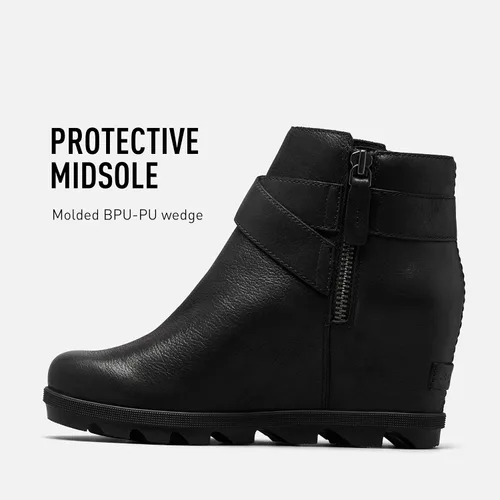 Vista 3 de Sorel Joan of Arctic Wedge II - Bota de hebilla para mujer - lluvia ligera - impermeable