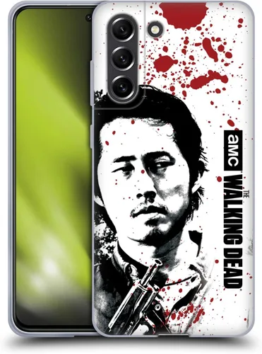 Vista 11 de Head Case Designs AMC The Walking Dead Blood Bath Daryl Gore - Funda de gel con licencia oficial [protección de grado militar] compatible con Baño
