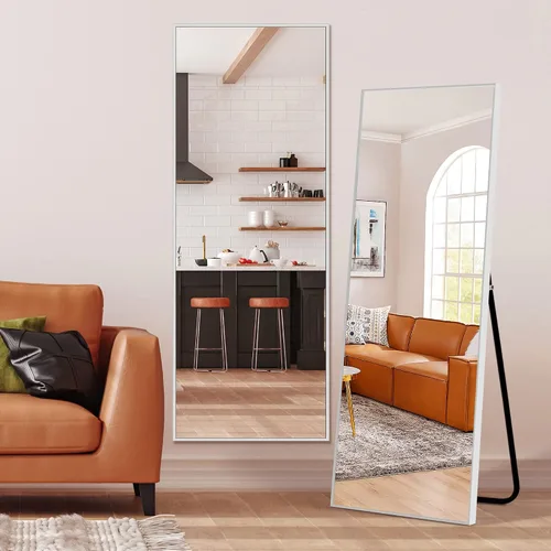 Vista 40 de NicBex Espejo de pared, espejo de aleación de aluminio de 36 x 24 pulgadas, espejo de pared para dormitorio, baño (horizontal/vertical), sala