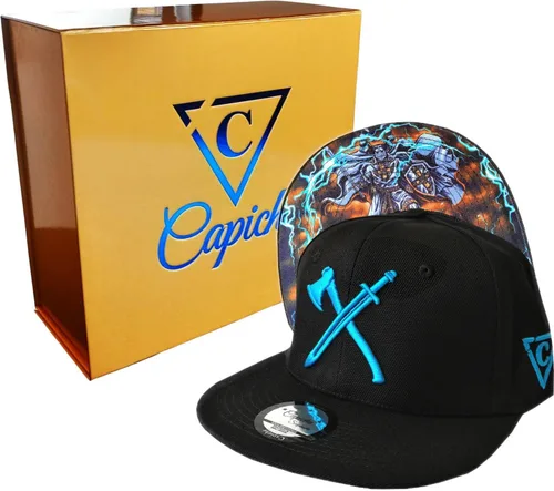 Vista 234 de Capiche - Gorra de visera plana de serie especial, talla única, unisex, hombre, más de 99 diseños
