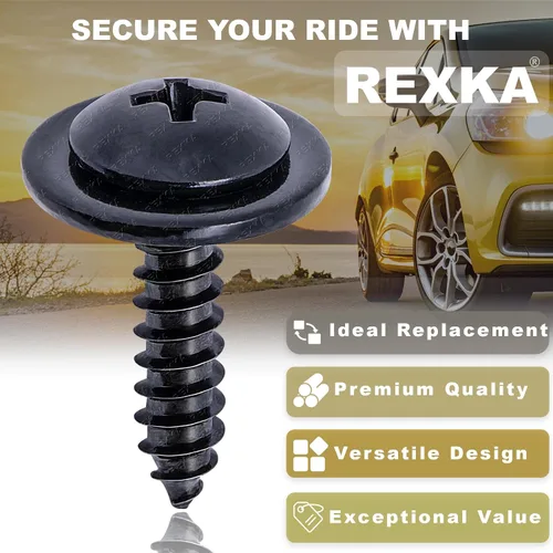 Vista 3 de Rexka 10 unids Wheelhouse Liner Bumper Cover Splash Shield Tornillo para Land Rover Discovery Sport Range Rover Evoque LR2