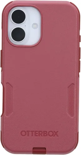 Vista 38 de OtterBox Funda para iPhone 16 Commuter Series - Jeans azul bebé, funda delgada y protectora para iPhone, de doble capa, absorción de impactos