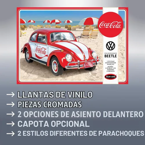 Vista 3 de Polar Lights - Volkswagen Beetle Snap (Coca-Cola) 2T