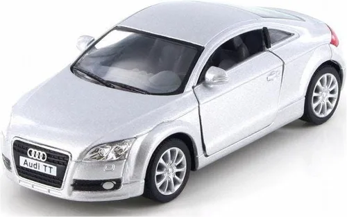 Vista 6 de KiNSMART - 2008 Audi TT Coupe 1:32 Escala 5 "Die Cast Metal Modelo Coche de Juguete 4set