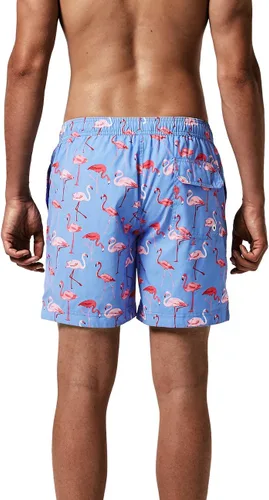 Vista 2 de maamgic Mens Slim Fit Swim Shorts Swim Trunks 7 inch Quick Dry Mens Bathing Suits with Mesh Lining