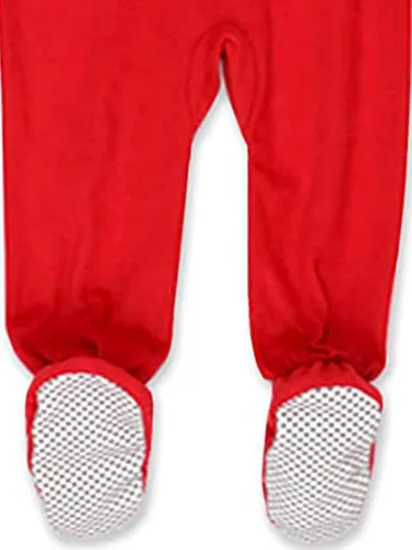 Vista 7 de The Grinch Dr. Seuss - Pijama de Navidad con pies para niños y niñas