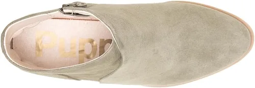 Vista 6 de Hush Puppies Botines Sienna para mujer gamuza oliva
