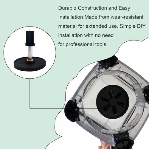 Vista 4 de Compatible con piezas de licuadora Ninja BL610, BL710, serie CT610, embrague de accionamiento de cuchilla y perno de impulsión, kit de acoplamiento