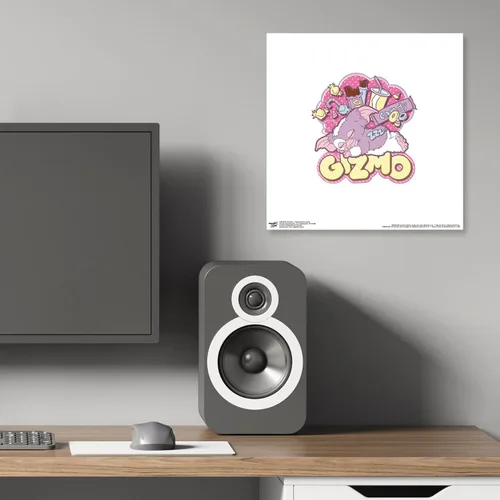 Vista 5 de Trends International Gallery Pops Gremlins - Arte de pared pastel Gizmo Candy, versión sin marco, 12 x 12 pulgadas