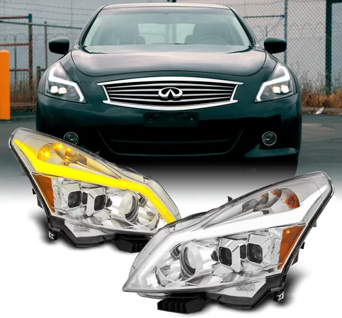 Vista 8 de AKKON - Para faros delanteros de tres proyectores Infiniti G37/G25/Q40 Sedan 2010-2013