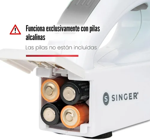 Vista 9 de SINGER Stitch Quick + Paquetes de máquina de coser portátil inalámbrica (Stitch Quick + de dos hilos)