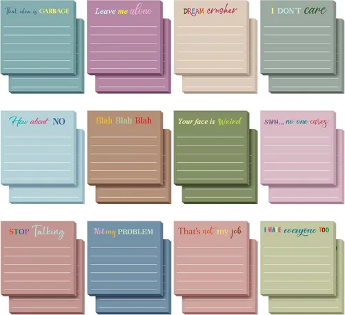 Vista 25 de Yinder 12 notas adhesivas inspiradoras, bonitas notas adhesivas motivacionales, regalos de agradecimiento a los empleados, a granel para profesores