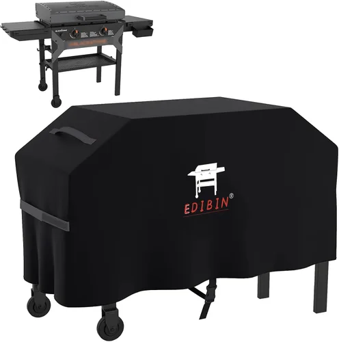 Vista 14 de Captiva Designs - Cubierta para parrilla de barbacoa de gas propano de 4 quemadores, ligera y duradera, resistente al agua, cubierta de 54 pulgadas