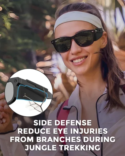 Vista 5 de Ray-Ban Meta Smart - Protectores laterales de gafas inteligentes, protectores laterales de seguridad, accesorios compatibles