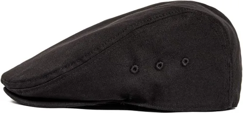 Vista 2 de Hombres Ivy Cap Algodón Sarga Newsboy Flat Cap