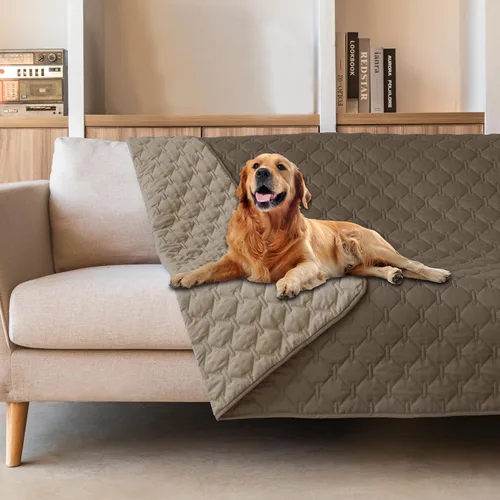 Vista 59 de gogobunny Manta para mascotas 3 veces más resistente, impermeable y a prueba de arañazos; protector de muebles reversible para perros y gatos, funda