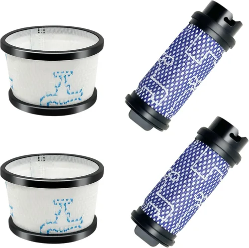 Vista 9 de Smilefil - Kit de filtro de repuesto para filtro primario y secundario, accesorios compatibles con aspiradora inalámbrica Inse N5 S6 S6P S600