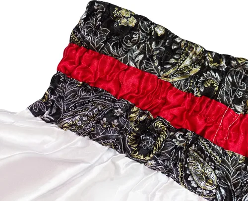 Vista 3 de Pantalones cortos clásicos de Muay Thai para hombres y mujeres, boxeo, kickboxing, alto grado, artes marciales mixtas, ropa de entrenamiento