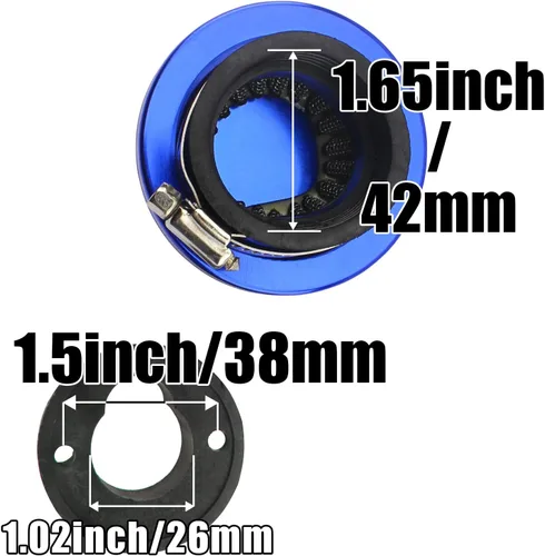 Vista 3 de Carburador para motor de 43cc - 47cc 49cc 2 tiempos Mini Moto ATV Quad Go Kart ciclomotor cortador de cepillo Minimoto X1 X2 X6 X8 Pocket Dirt