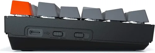 Vista 8 de Keychron Teclado mecánico inalámbrico para juegos K8, Tenkeyless 87 teclas BluetoothUSB con cable blanco retroiluminado N-Key Rollover TKL para Mac
