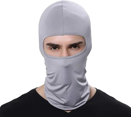 Vista 3 de Pack of 3 Ski Mask Bandana Face Hat for Outdoor Airsoft Motorcycle Hood Helmet Balaclavas Headwear