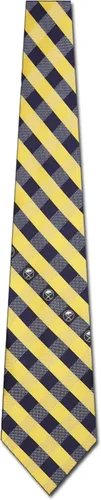 Vista 2 de Eagles Wings Sabres Check Polyester Neck Tie NHL Hockey Buffalo Team Logo