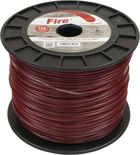Vista 2 de Silver Streak Fire Trimmer Line, .105 Bobina de 5 libras, ea, 1 OEM replacement, replaces Echo 315105055 Shindaiwa 10505, for outdoor power