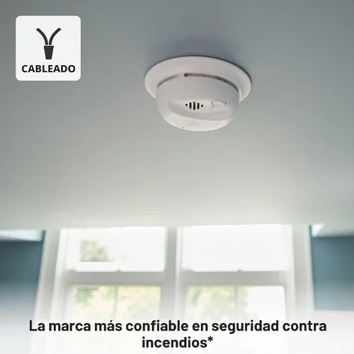 Vista 4 de First Alert Alarma de humo Hardwire con batería de reserva de 10 años SMI105-AC