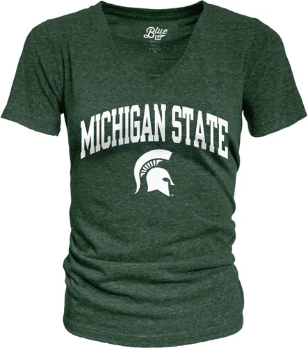 Vista 24 de Heathered Team Color Confetti T Shirt