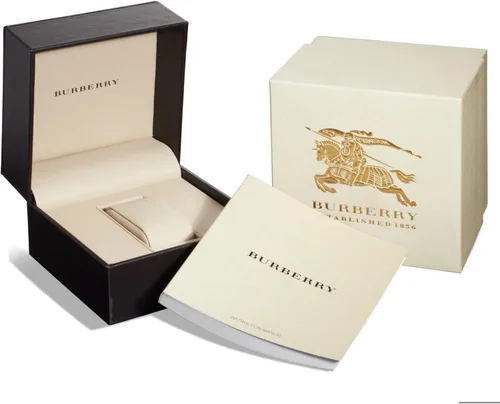 Vista 3 de BURBERRY BU9750 Reloj de pulsera de acero inoxidable plateado para mujer