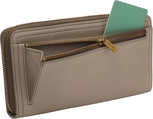 Vista 6 de Fossil Logan RFID Zip Around Clutch Wallet