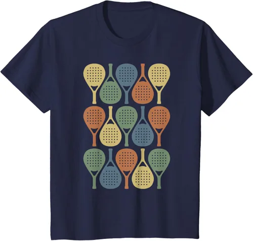 Vista 83 de Vintage Retro Padel Camiseta de Padel Sports Lover