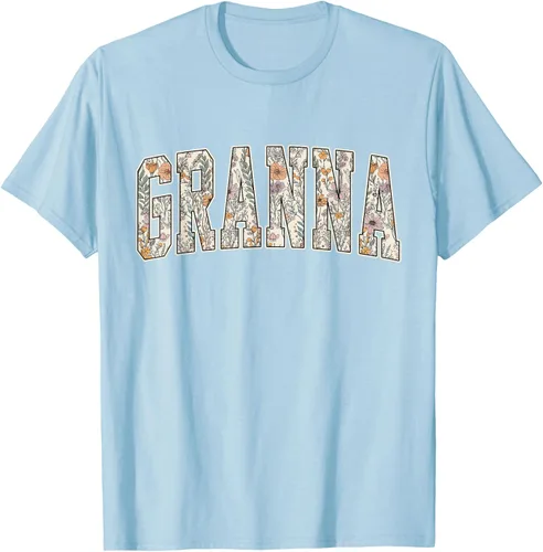 Vista 65 de Granna - Camiseta retro para el día de la madre Negro