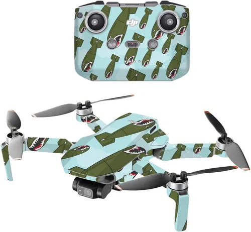 Vista 12 de MightySkins - Compatible con DJI Mini 2 Dron portátil - 90s Fun Funda protectora de vinilo duradera y única Fácil de aplicar, quitar y cambiar