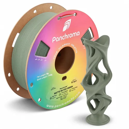 Vista 11 de Polymaker Panchroma - Filamento PLA mate de 0.07 in, 2.2 lbs, madera de Madera mate de doble degradado