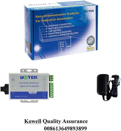 Vista 6 de UTEK UT-277SM-SC RS-232/422/485 a convertidores de medios de fibra óptica