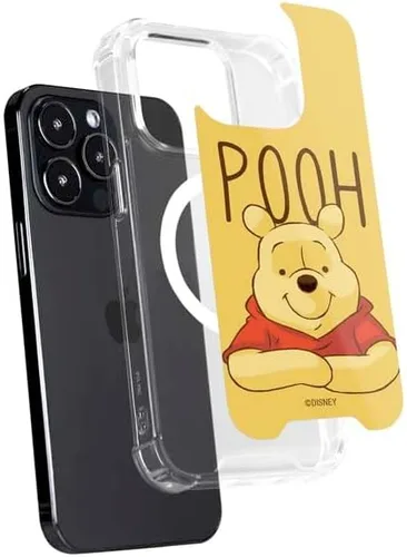 Vista 2 de Skinit Funda para teléfono compatible con MagSafe iPhone 15 Pro Max, diseño de retrato de Disney Winnie The Pooh