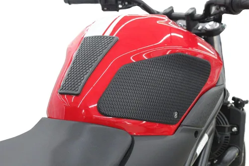 Vista 2 de TechSpec Puños de Tanque Gripster - SUZUKI SV650 (2016-ACTUAL) TANQUE COMPLETO - 62-3014-SS - SnakeSkin