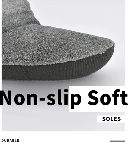 Vista 4 de DICUIRD Calcetines tipo pantufla acogedores y cálidos para mujer con pinzas