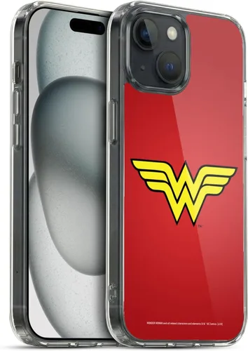 Vista 28 de Head Case Designs Funda de gel suave con licencia oficial de Wonder Woman DC Comics Classic Logos compatible con Apple iPhone 7 Plus/iPhone 8 Plus