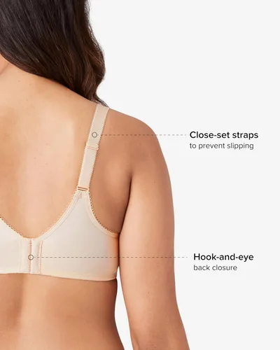 Vista 4 de Sujetador con aros sin forro, colección Basic Beauty de Wacoal para mujer, 855192