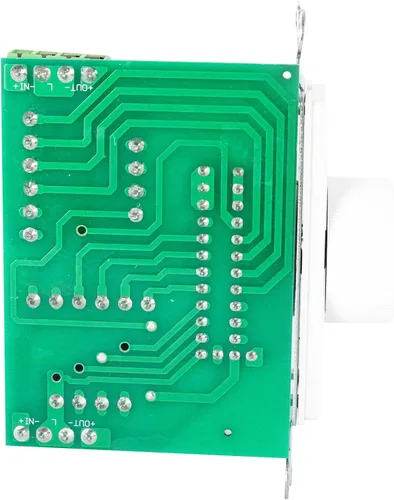 Vista 4 de Rockville VOL850 Controlador de volumen estéreo de pared de 50 W x2, 8 ohmios, perilla giratoria de 11 pasos, atenuación de 20 Hz-20 kHz, atenuación