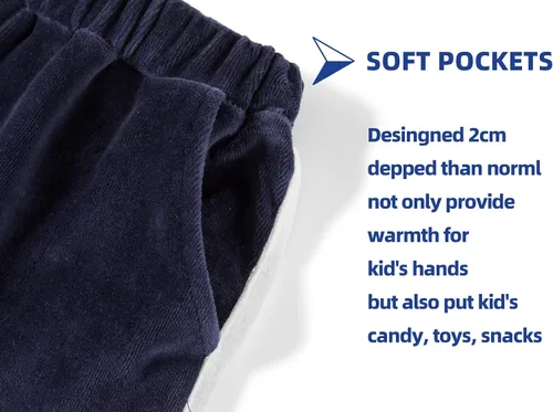Vista 3 de Kid Nation Girls Girls Running Shorts Toddler Velvet Shorts with Back Pockets Kids Workout Dance Dolphin Short 3-12 Years
