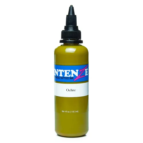 Vista 108 de Intenze Tinta de Tatuaje Naranja Fuerte 4oz Naranja dura