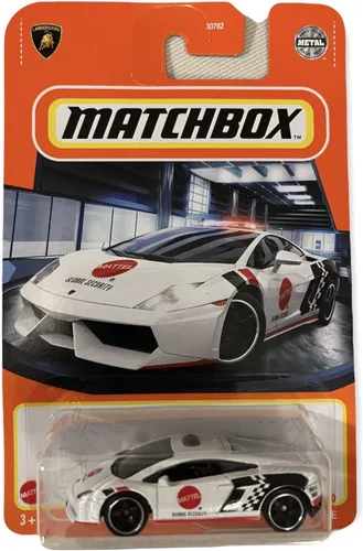 Vista 4 de Caja de cerillas Power Agarra Blanco Lamborghini Gallardo Police 69/100