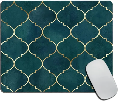 Vista 8 de Alfombrilla de mouse para mujer afroamericana, arte africano con cita para mujer, alfombrilla de mouse lavable con tela de licra, base de goma